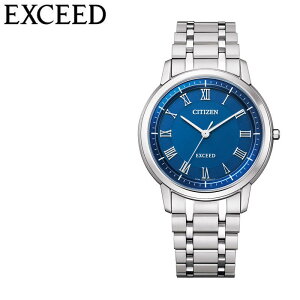 【~27日1時まで 200円引きクーポン付】シチズン 腕時計 エクシード CITIZEN EXCEED メンズ ブルー シルバー 時計 AR4000-63L 人気 おすすめ おしゃれ ブランド 新社会人 母の日 プレゼント ギフト 父の