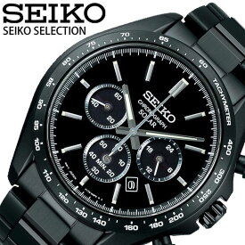 セイコー 腕時計 セレクション SEIKO SELECTION メンズ ブラック 時計 クォーツ ソーラー SBPY169 人気 おすすめ おしゃれ ブランド 母の日 プレゼント ギフト 観光 遠足 旅行
