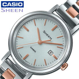 カシオ 腕時計 CASIO 時計 シーン SHEEN 女性 向け レディース ソーラークォーツ SHS-D300SG-7AJF かわいい 華奢 小ぶり 小さめ 人気 おすすめ おしゃれ ブランド 記念日 誕生日 母の日 プレゼント ギフト 観光 遠足 旅行