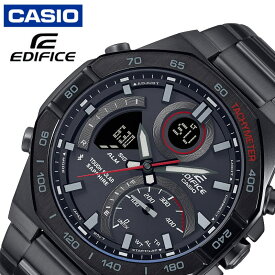 カシオ 腕時計 エディフィス デジタル・アナログコンビモデル CASIO EDIFICE Smartphone Link メンズ グレー ブラック 時計 電波ソーラー 車 レーシング レース デジアナ ECB-950YDC-1AJF 人気 おすすめ おしゃれ ブランド プレゼント ギフト 防水 頑丈 観光 遠足 旅行