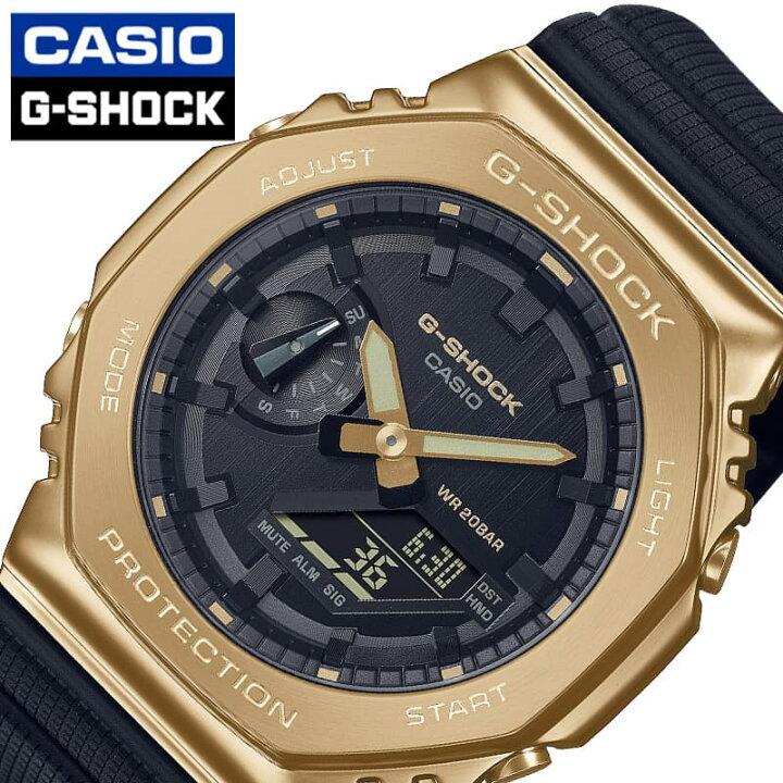 楽天市場】カシオ 腕時計 Gショック ゴールド×ブラック CASIO G-SHOCK 