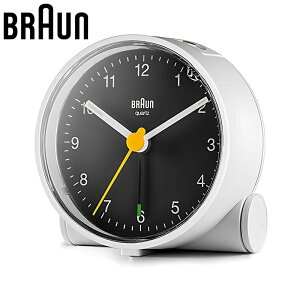 uE uv AiO A[NbN BRAUN uEuv BC01WB ANALOG ARALM CLOCK zCg×ubN ڊo܂v NI[ciÉ݌vj BC01WB lC   uh v[
