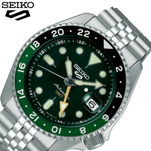 【~27日1時まで 200円引きクーポン付】セイコー 腕時計 セイコー5 スポーツ SEIKO SEIKO5 SPORTS SKX Series メンズ グリーン シルバー 時計 機械式 自動巻き SBSC019 人気 おすすめ おしゃれ ブランド プ