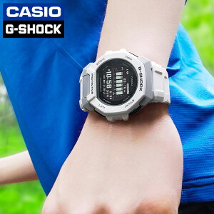 �J�V�I �r���v G�V���b�N G�X�N���b�h CASIO G-SHOCK G-SQUAD GBD-300 SERIES �����Y �u���b�N �t�� �z���C�g ���v �N�H�[�c (�d�r��)�@Bluetooth�A�g�Ή� GBD-300-7JF �l�C �������� ������� �u�����h �v���[