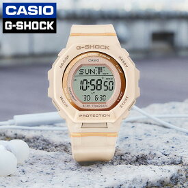 カシオ 腕時計 Gショック ミッドサイズ CASIO G-SHOCK B300 series レディース ピンクベージュ 液晶 ピンクベージュ 時計 クォーツ (電池式)　Bluetooth連携対応 GMD-B300-4JF 人気 おすすめ おしゃれ ブランド プレゼント ギフト【正規品】