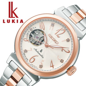 セイコー 腕時計 ルキア エッセンシャルコレクション SEIKO LUKIA Essential Collection レディース ホワイト シルバー ピンクゴールド 時計 メカニカル 自動巻 SSVM060 人気 おすすめ おしゃれ ブランド