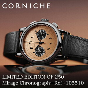 �R�[�j�b�V�� �r���v �w���e�[�W�E�N���m�O���t Mirage CORNICHE Heritage Chronograph �~���[�W�� �����Y �T�[���� �u���b�N ���v SEIKO VK64 �N�H�[�c CW-105510 �l�C �������� ������� �u�����h �v���[��