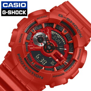 �J�V�I �r���v CASIO ���v �W�[�V���b�N ANALOG-DIGITAL 110 SERIES G-SHOCK �����Y �r���v �t�� �A�i�f�W ���b�h ���� �x���g CASIO-GA-110RRB-4AJF �V���v�� �J�W���A�� ���������� �t�@�b�V���� �L�O�� �a��