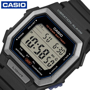 �J�V�I �r���v �X�^���_�[�h CASIO Collection STANDARD CASIO STANDARD �����Y �f�W�^�� �u���b�N ���� �x���g ���v �h�� CASIO-W-738H-1AJF �V���v�� ���������� �J�W���A�� �r�W�l�X �A�E�g�h�A ���W���[ �l