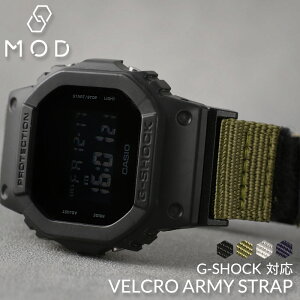 [G-SHOCK W[VbN Ή xg]MOD VELCRO ARMY STRAP xN A[~[ Xgbv rv GVbN iCxg xN v }WbNe[v oh ~^[ AEghA  A