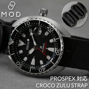 [SEIKO PROSPEX Ή]MOD CROCO ZULU STRAP ZCR[ vXybNX oh  xg ւoh rv ւxg v NATO ^Cv ig[ vxg Natoxg ig[xg voh {v NR 