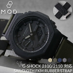 [G-SHOCK 2100 Ή]GVbN GSHOCK W[VbN FKM o[ Xgbv J O 22 mm  rv VRxg v o[xg o[ oh Xgbv p rvxg ւx