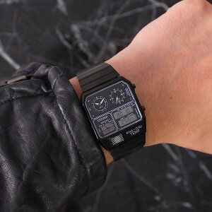 楽天市場 シチズン アナデジ テンプ 復刻 限定モデル 温度計 時計 Citizen Ana Digi Temp 腕時計 ゴールド ブラック デジアナ 80年代 90年代 レトロ ストリート ファッション 個性的 海外 インスタ お揃い ペア ウォッチ おしゃれ 人気 おすすめ プレゼント プレゼント