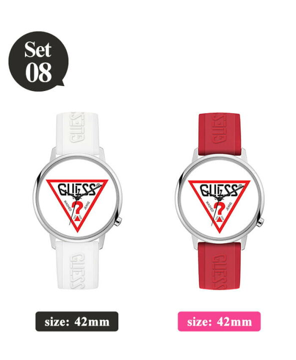 楽天市場】ゲス ペアウォッチ 時計 GUESS ペア ウォッチ 腕時計 ゲス 