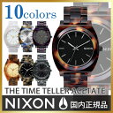 ニクソン タイムテラー アセテート 時計 べっ甲 TIME TELLER ACETATE 日本限定カラー NIXON時計 nixon 腕時計　ニクソン 時計 男... ランキングお取り寄せ