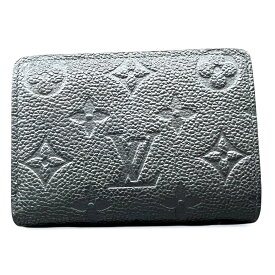 LOUIS VUITTON 現行品 極美品 ルイヴィトン ポルトフォイユ クレア モノグラムアンプラント ノワール 二つ折り財布 M80151 グレインカーフ レザー RFID確認済 ブラック ミニ財布 ギフト プレゼント ヴィトン LV 美品 Aランク 中古 鑑定済 ヴィトン財布【定価124,300円】