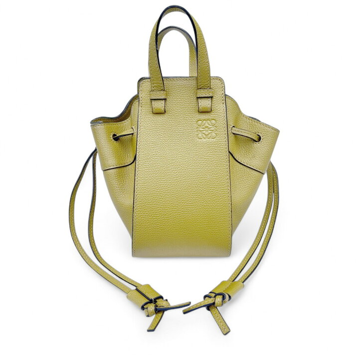 楽天市場】LOEWE 極美品 ロエベ ハンモック ミニ ドローストリング