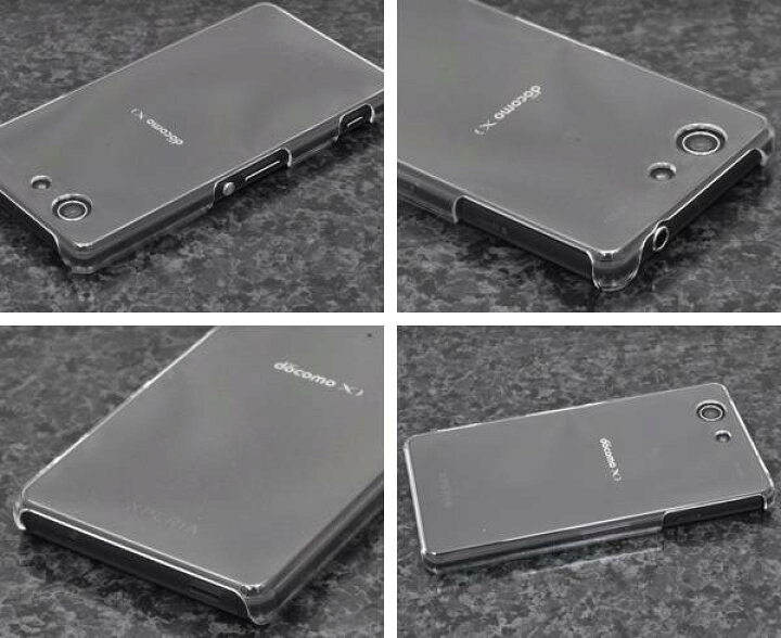 楽天市場】Xperia Z3 Compact SO-02G クリアケース 透明 ハードケース 