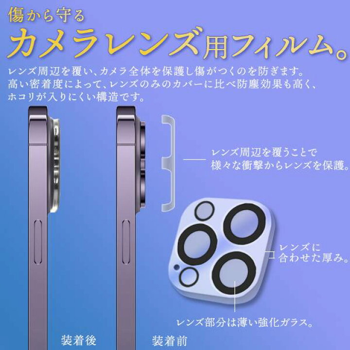 楽天市場】iPhone14Pro / iPhone14ProMax カメラカバー カメラ保護 