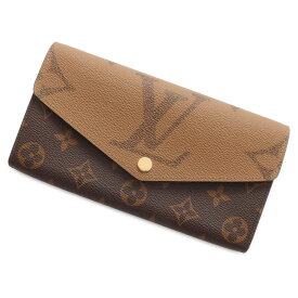 ルイヴィトン 長財布 モノグラム・ジャイアント モノグラム・リバース ポルトフォイユ・サラ M80726 LOUIS VUITTON 黒 【安心保証】 【中古】 ルイ・ヴィトン モノグラム ルイ ヴィトン 長財布 財布 ルイ ヴィトン LOUIS VUITTON WALLET