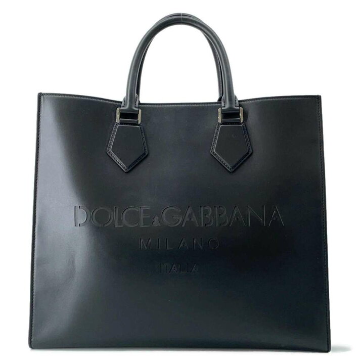 楽天市場】ドルチェ＆ガッバーナ トートバッグ エッジ ロゴ レザー  