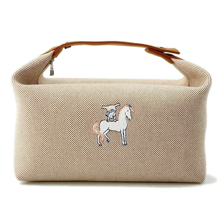 楽天市場】エルメス ポーチ ブリッド・ア・ブラックGM カブリオル  