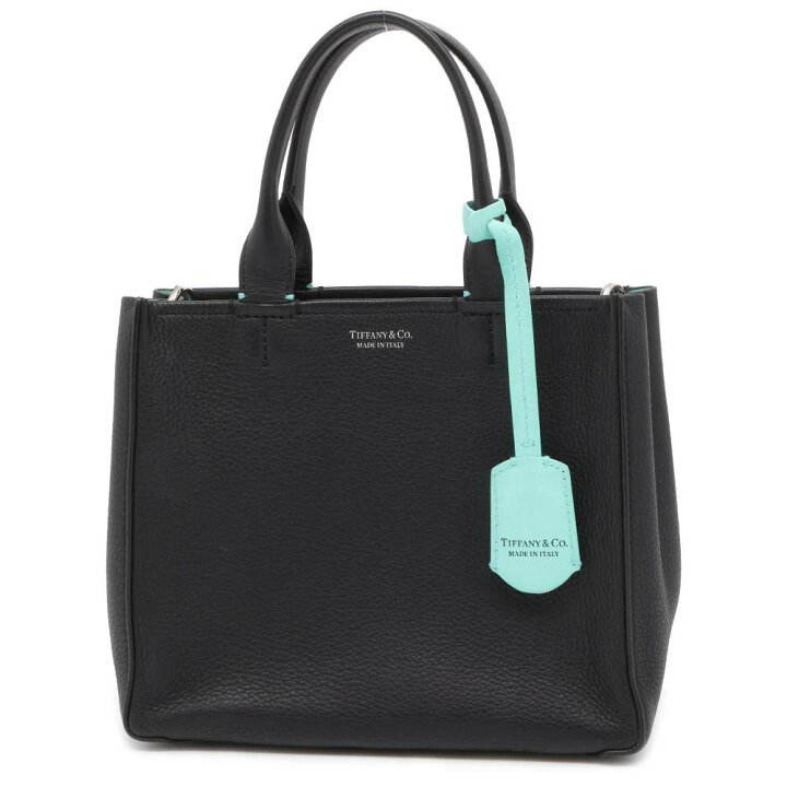 楽天市場】ティファニー トートバッグ ロゴ レザー Tiffany&Co. 2way 