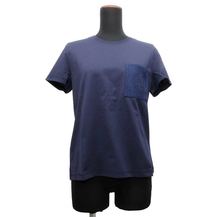 楽天市場】エルメスTシャツ Hロゴ刺繍 コットン レディース 
