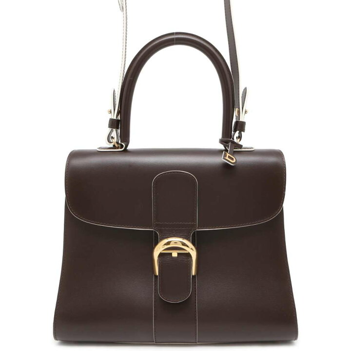 楽天市場】デルヴォー ハンドバッグ ブリヨンMM レザー Delvaux 2way 