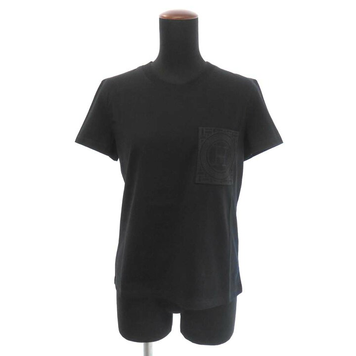 楽天市場】エルメス Tシャツ 刺繍入りポケット レディースサイズ36 