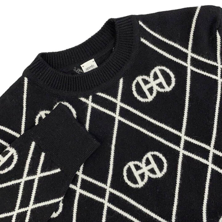 楽天市場】エルメス ニット Hロンド セーター カシミヤ レディース  