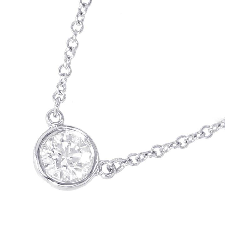楽天市場】ティファニー ネックレス バイザヤード ダイヤモンド 0.31ct 