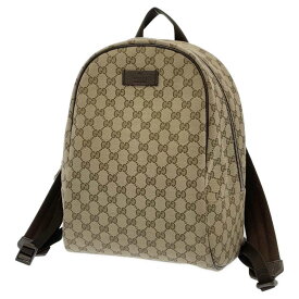 グッチ リュック GGキャンバス バックパック 449906 GUCCI バッグ メンズ アウトレット品 【安心保証】 【中古】 グッチ GGキャンバス バッグ グッチ リュックサック GUCCI BAG