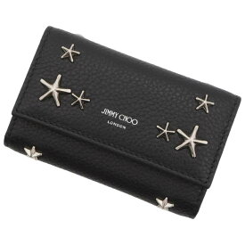 ジミーチュウ 6連 キーケース スタッズ レザー J000135809001 JIMMY CHOO 黒 【中古】 ジミーチュウ キーケース ジミーチュウ レディース JIMMY CHOO