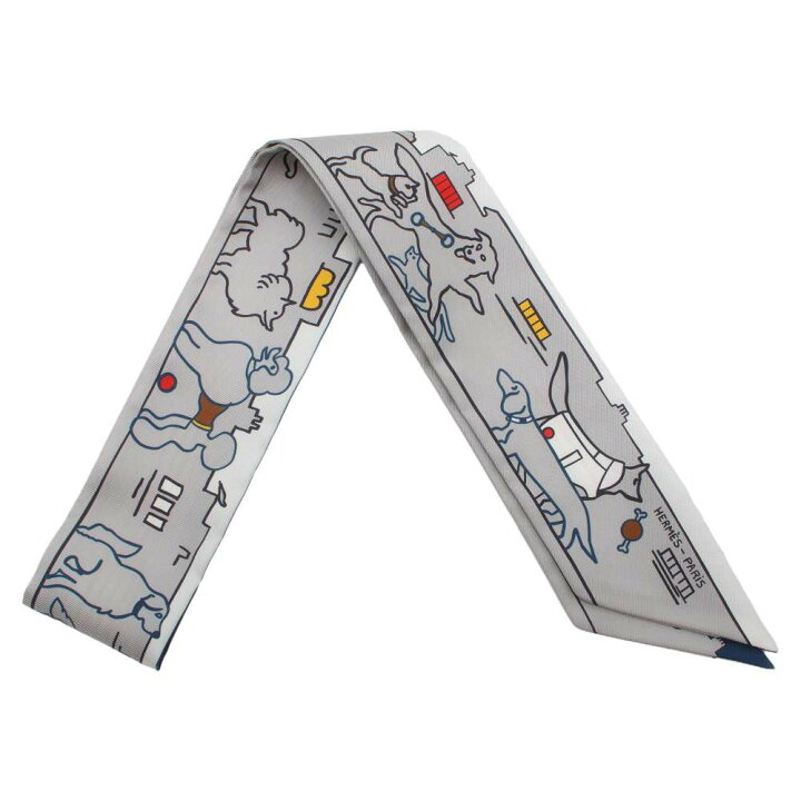 楽天市場】エルメス スカーフ ツイリー パリジャンの犬 Les Chiens  