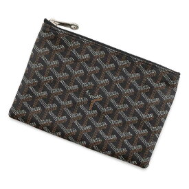 ゴヤール ポーチ ヘリンボーン GOYARD 小物入れ メンズ 【安心保証】 【中古】 ゴヤール ポーチ ゴヤール メンズ GOYARD