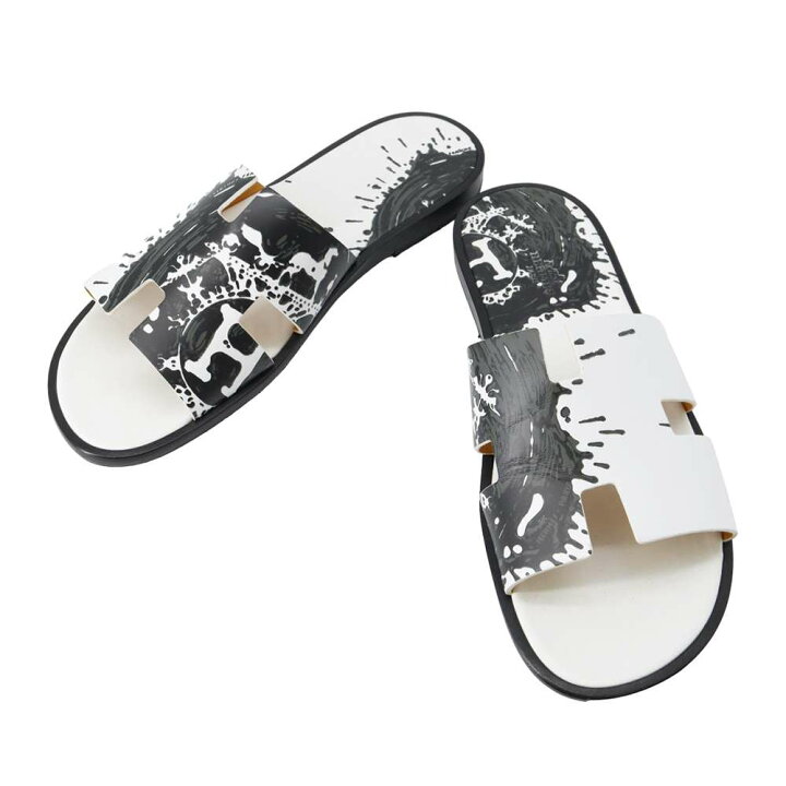 楽天市場】エルメス サンダル イズミール レザー メンズサイズ42 1/2  