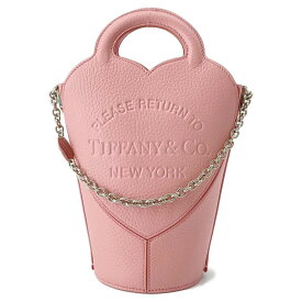 ティファニー ショルダーバッグ リターントゥ ティファニー レザー Tiffany&Co. ピンク 【安心保証】 【中古】 ティファニー バッグ ティファニー レディース Tiffany&Co. BAG