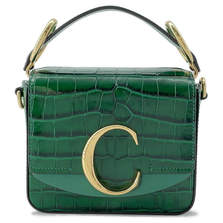 楽天市場】クロエ ハンドバッグ CHLOE C クロエシー 型押し 