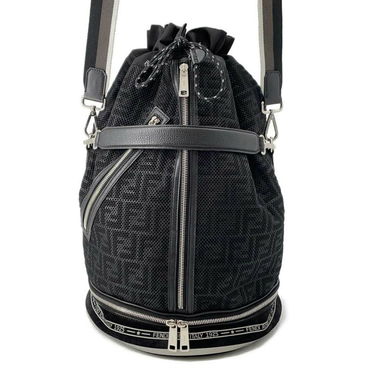 楽天市場】フェンディ ショルダーバッグ ズッカ ナイロン 7VA451 FENDI 