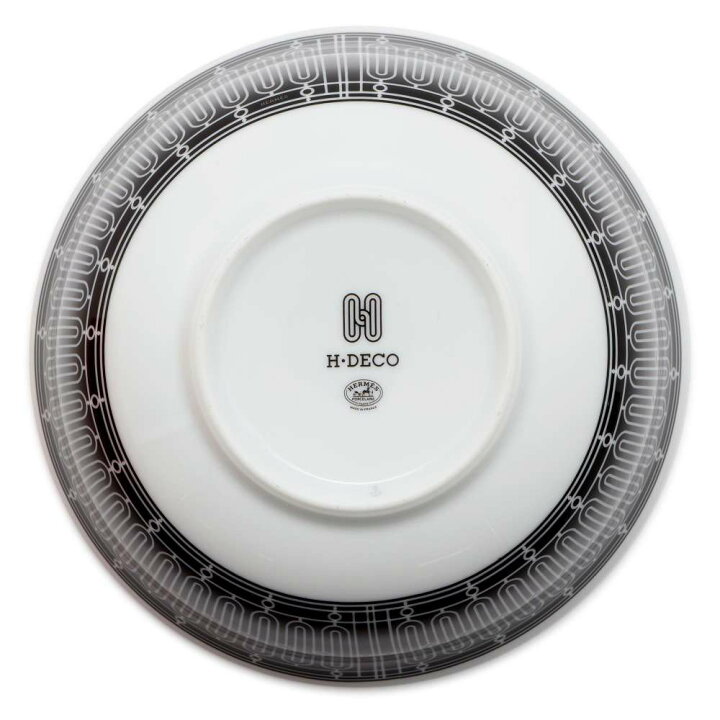 楽天市場】エルメス ボウル Hデコ HERMES 陶器 食器 どんぶり 黒 