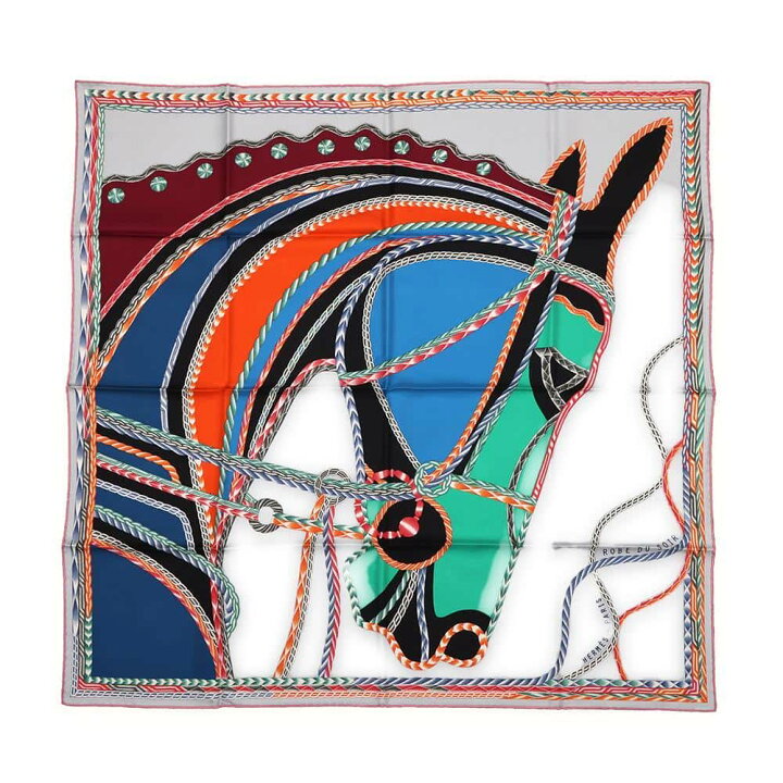 楽天市場】エルメス スカーフ カレ90 ローブ・デュ・ソワール Robe du  