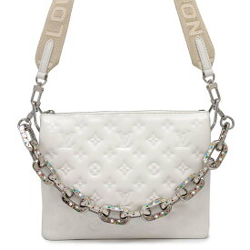 ルイヴィトン ショルダーバッグ LV × YK クッサンPM ラムスキン M21619 LOUIS VUITTON 3way白 草間彌生 【安心保証】 【中古】 ルイヴィトン バッグ ルイヴィトン レディース LOUIS VUITTON BAG