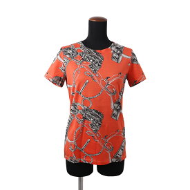 エルメス Tシャツ 総柄 コットン レディースサイズ38 HERMES アパレル 【中古】 エルメス Tシャツ レディース HERMES
