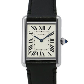 カルティエ タンク マスト LM WSTA0059 Cartier 腕時計 シルバー文字盤 【安心保証】 【中古】 カルティエ タンク マスト Cartier カルティエ 中古