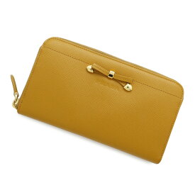 【★決算SALE開催中】プラダ 長財布 サフィアーノ レザー 1M0506 PRADA ラウンドファスナー 【安心保証】 【中古】 プラダ 財布 レディース PRADA WALLET