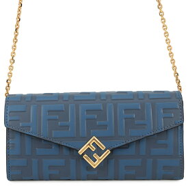 フェンディ チェーンウォレット FFダイヤモンド BM0365 FENDI 長財布 【中古】 フェンディ チェーンウォレット 財布 FENDI WALLET