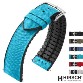腕時計 時計ベルト 腕時計 交換ベルト 時計バンド ヒルシュ HIRSCH Arne アルネ 18mm,20mm,22mm 300M 耐水 水深防水 hi-0925090 5と0のつく日:ポイント10倍&クーポン利用で5%OFF