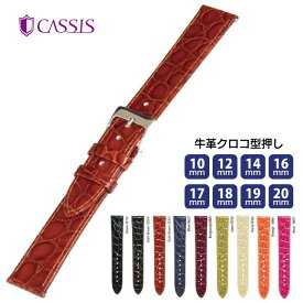 腕時計 時計ベルト 時計バンド 本革 カーフ 牛革 交換 BRISTOL ブリストール ウオッチ CASSIS カシス 10mm 12mm 14mm 16mm 17mm 18mm 19mm 20mm ca-du1004208 メンズ レディース 男性 女性 5と0のつく日:ポイント10倍