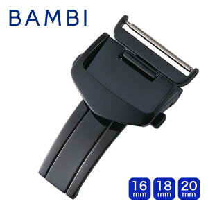 vobN obN XeXX`[ BAMBI orZB0007 BUCKLE DobN ubN Ή4mm܂ 16mmA18mmA20mm ba-ZB0007 50̂:|Cg10{&N[|p5%OFF